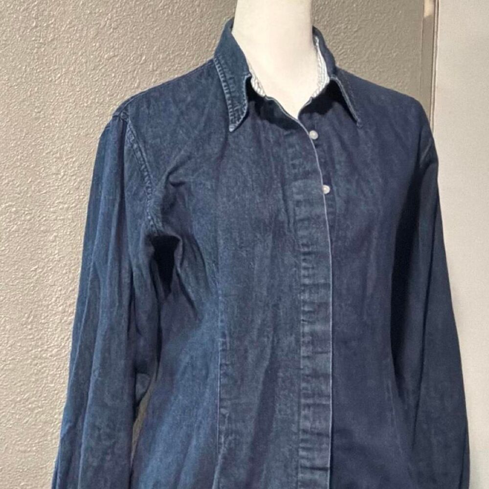 Tommy-hilfiger Women's Blue and Navy Polo-shirts